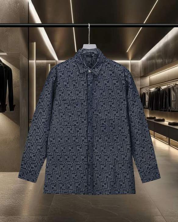 Picture of Fendi Shirt Long _SKUFendiM-2XLxetr8126221